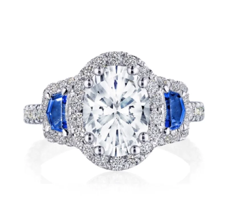 Tacori "Petite Crescent RoyalT" Engagement Ring